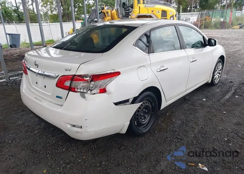 2013 Nissan Sentra Sv из США, поврежденный, VIN 3N1AB7AP9DL666000